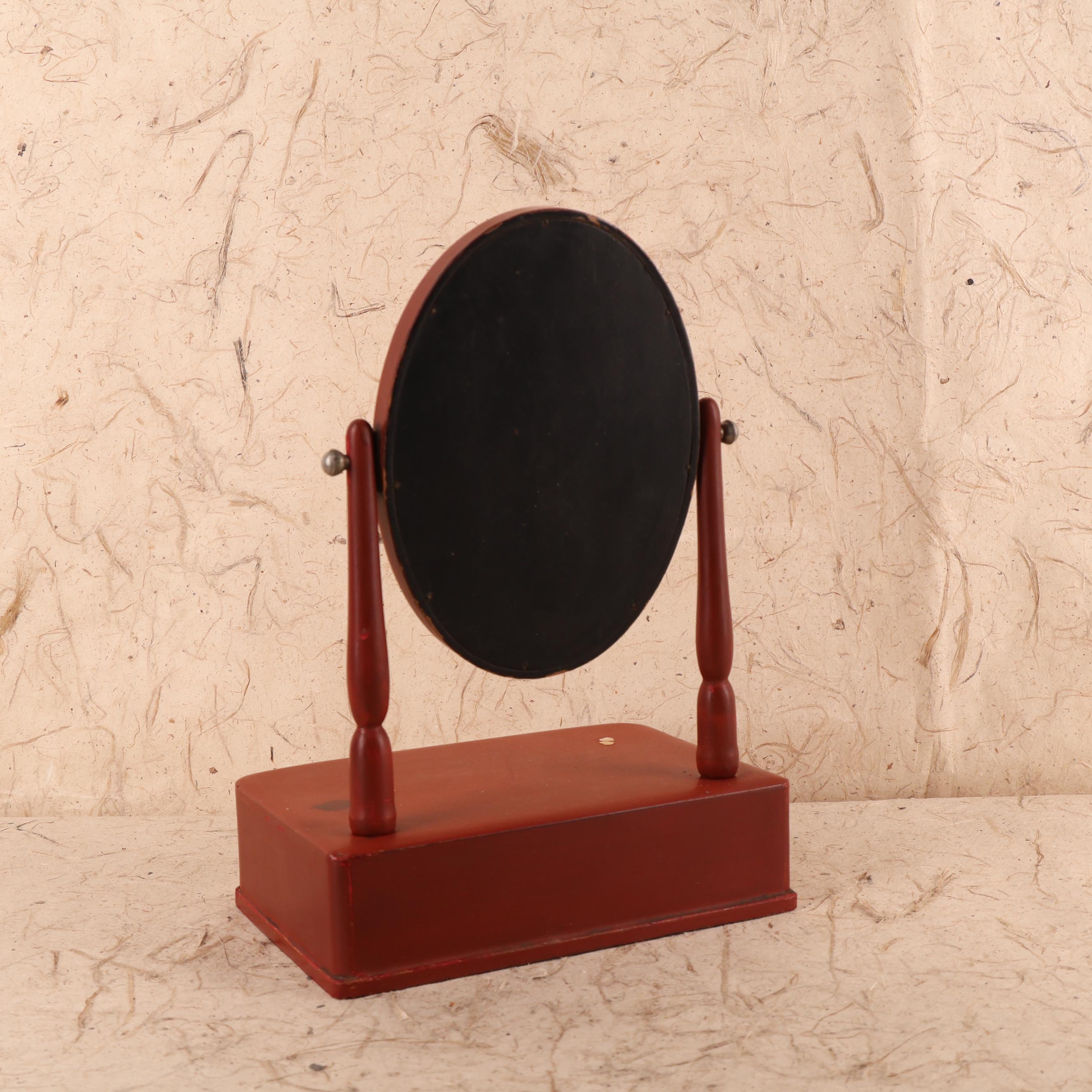 Vintage Japanese Small Kyodai Mirror - 1960s Showa Era (25D-405-3