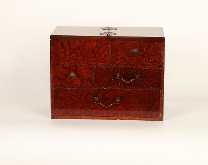 Antique Japanese Sewing Box / Haribako 22J128 Etsy