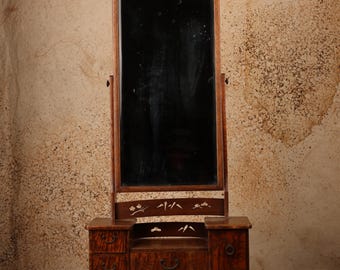 Vintage Japanese Kyodai Mirror - 1940s Showa Era (25D-375-1) - Etsy