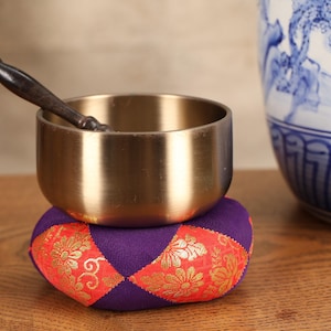 Vintage Japanese Buddhist Bell — Brass, 2000, Heisei Era (SKU: 25M-491)