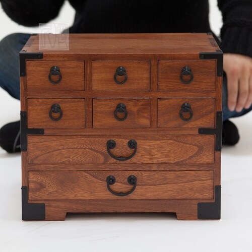 Japanese Furniture Step Tansu Kaidan Chest Etsy