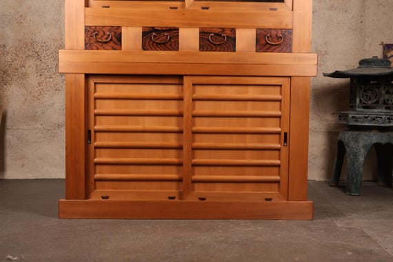 [送料込み]古家具 桐Tansu Japanese antique Antique Japanese Kimono Isho Kiri Tansu Chest — 1920, Taisho Era