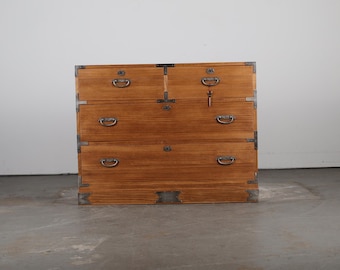 Antique Japanese Ko Tansu Small Chest (23O-G221) - Etsy