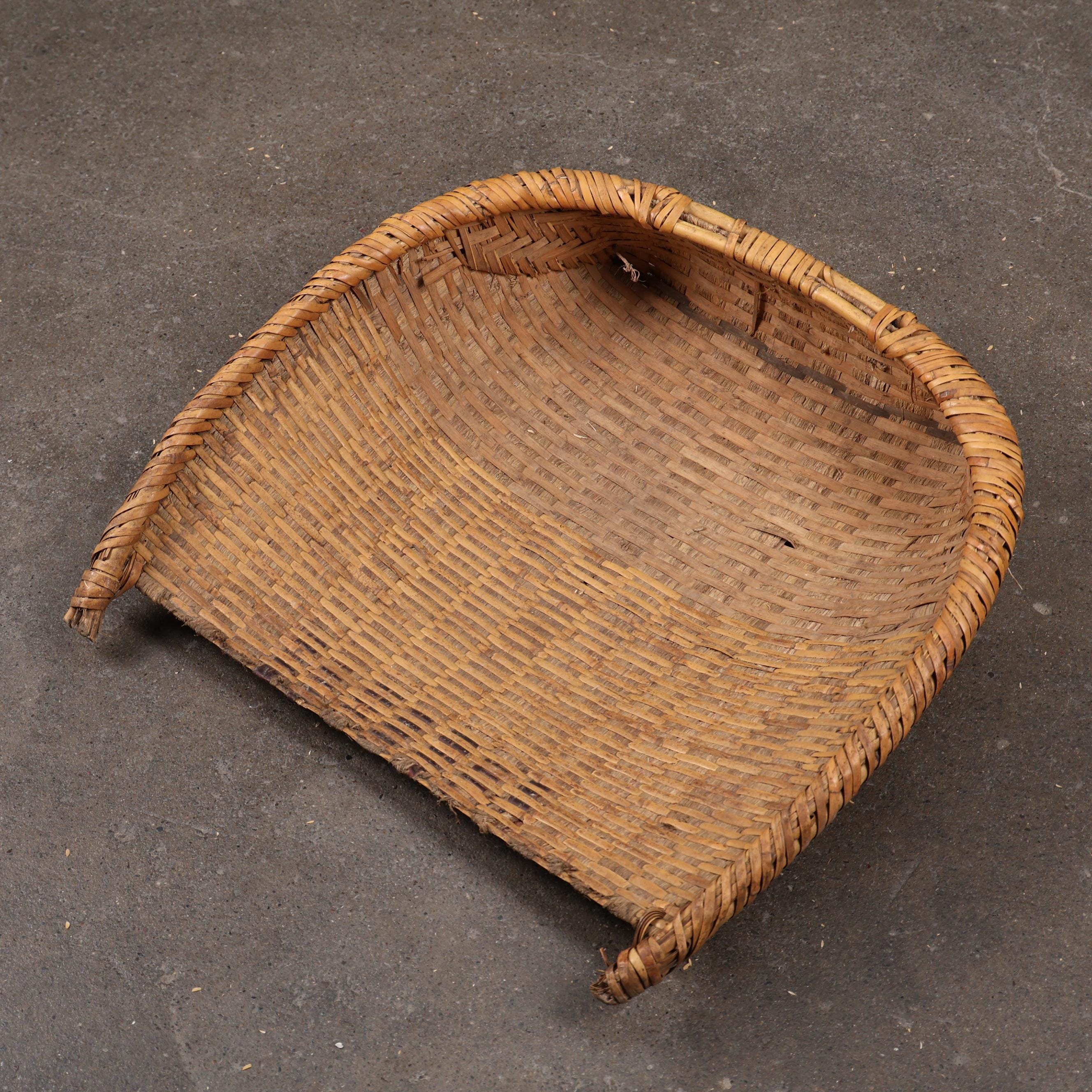 小物 traditionalwhetherwearFOLDINGBAMBOOMINI Native American Wabanaki Ash Splint Lidded Basket Sweetgrass