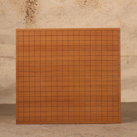 Vintage Japanese Go Board, Kaya Wood, 1966 - 1989 (late Showa