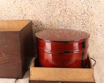 ヴィンテージ 日本製 桐箱 漆塗り 入れ子箱 Aセット (24N-138) - Etsy 日本