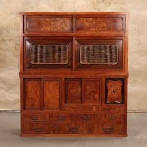 置物 Mizu Mizuya Tansu from Kyoto | Japanese Antique Cabinet | 6
