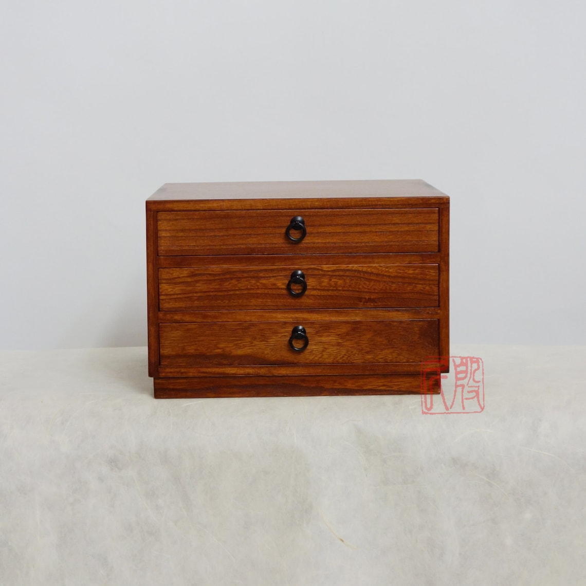 Japanese Style Jewelry Box Hand Made With Solid Kiri Wood. Etsy