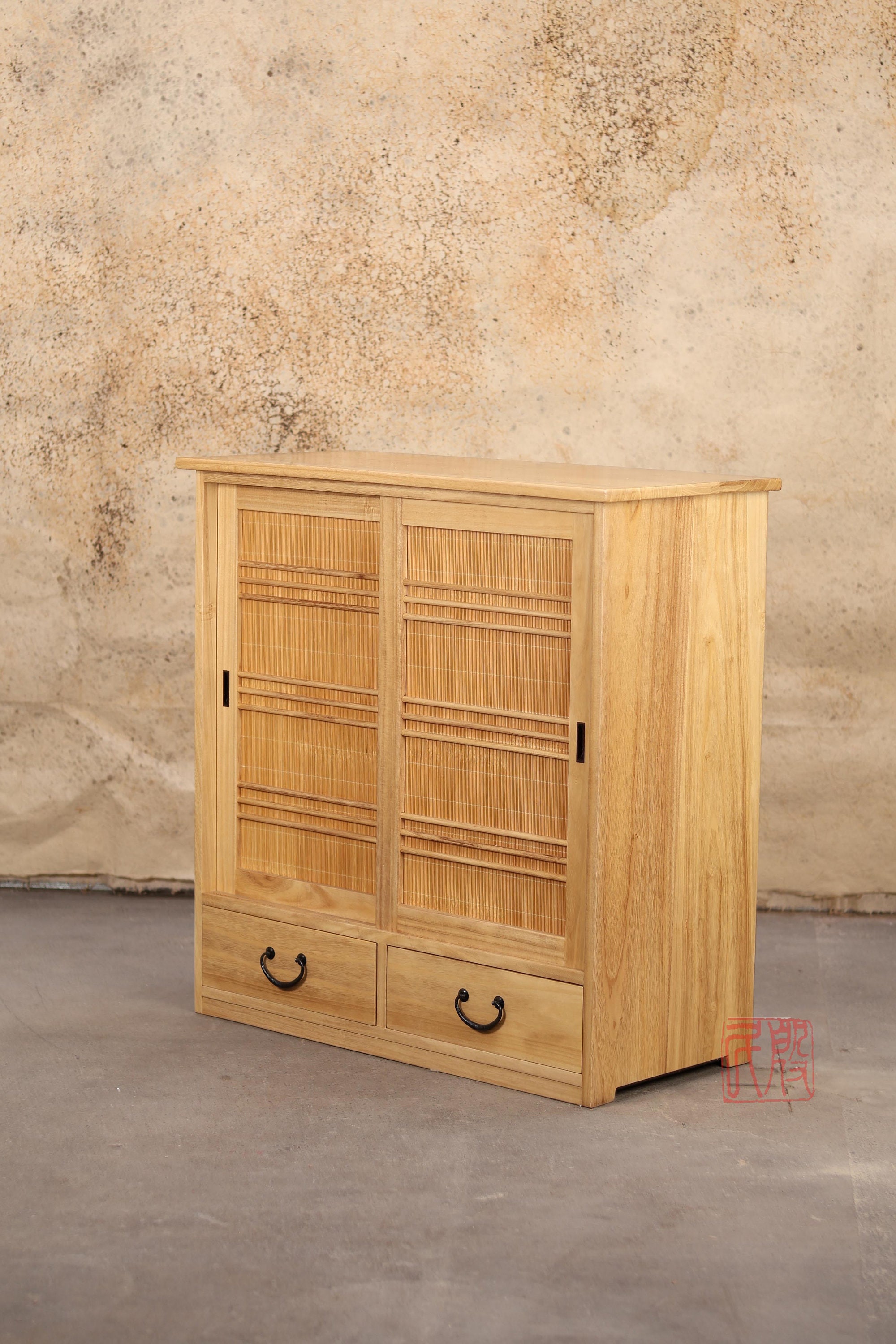 Japanese Style Kiri Wood Shoe Chest, Getta Bako. (KB29) - Etsy