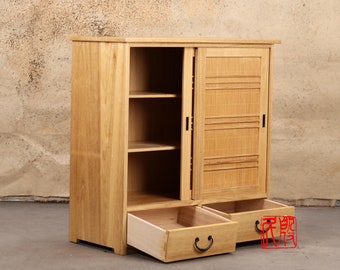 Japanese Style Kiri Wood Shoe Chest, Getta Bako. (KB29) - Etsy