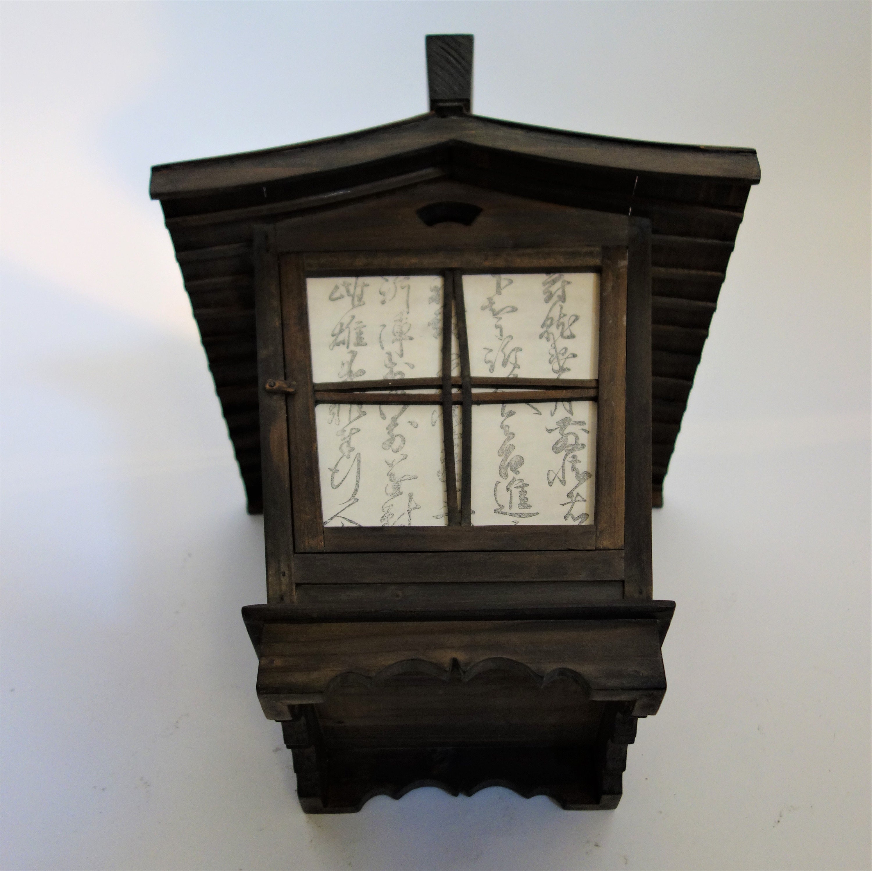 Japanese Style Lantern, Handmade With Solid Fir. (WL9) - Etsy