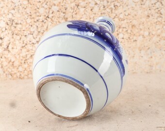アンティークの日本酒ボトル ― 陶器製、1920年、大正時代（商品番号