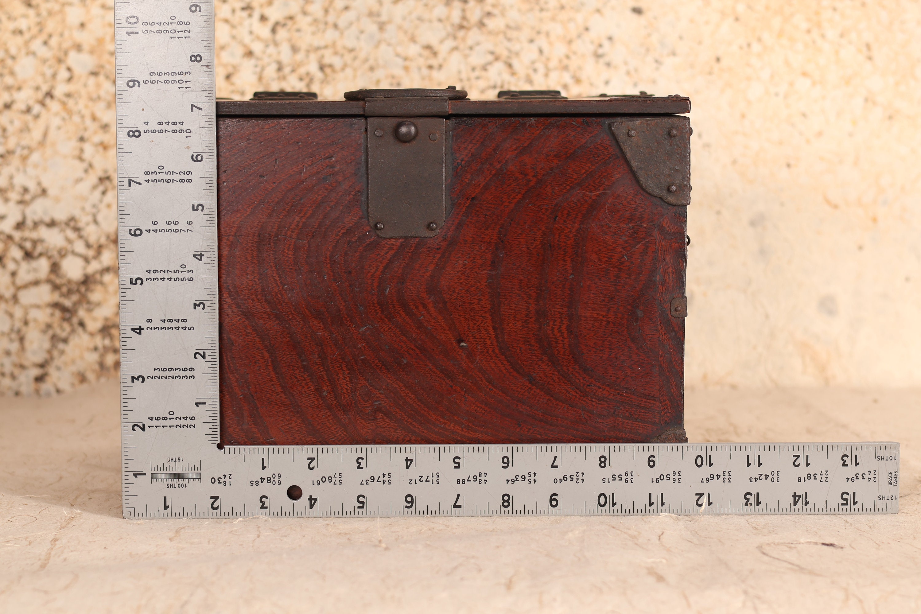 墨、古墨、寿墨 Antique Japanese Kakesuzuri Ink Box (23M140-2)
