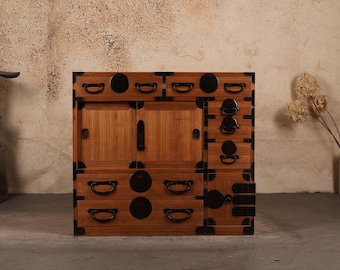 Antique Japanese Chōba Tansu — Meiji Period (1868–1912) (SKU NUMBER 25S-D403)