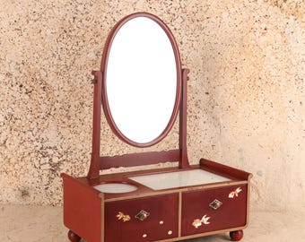 Vintage Japanese Kyodai Mirror - 1940s Showa Era (25D-375-1) - Etsy