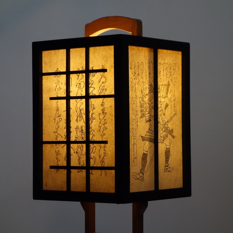 Japanese Style Lantern Floor Lamp. WL8 Etsy