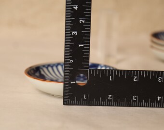ヴィンテージ和食器、青と白（4個セット） - Etsy 日本