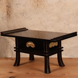 Antique Japanese Altar Desk — Wood, 1910, Meiji Era (SKU: 25S-467-2)
