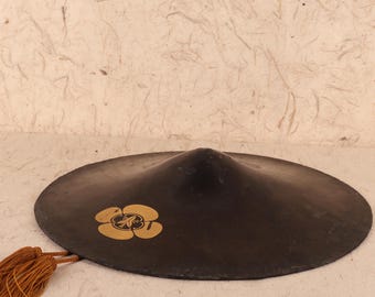 銘文入りヴィンテージ 日本製 サムライ竹三度笠 (24N-94) - Etsy 日本