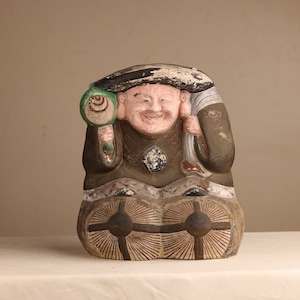 Vintage Japanese Daikoku Figurine (22M-59)