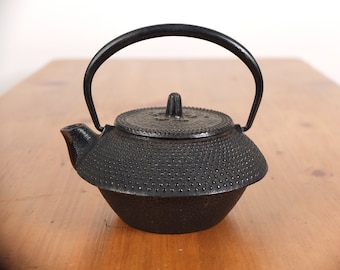 Vintage Japanese Tetsubin Iron Kettle (23O460-7)