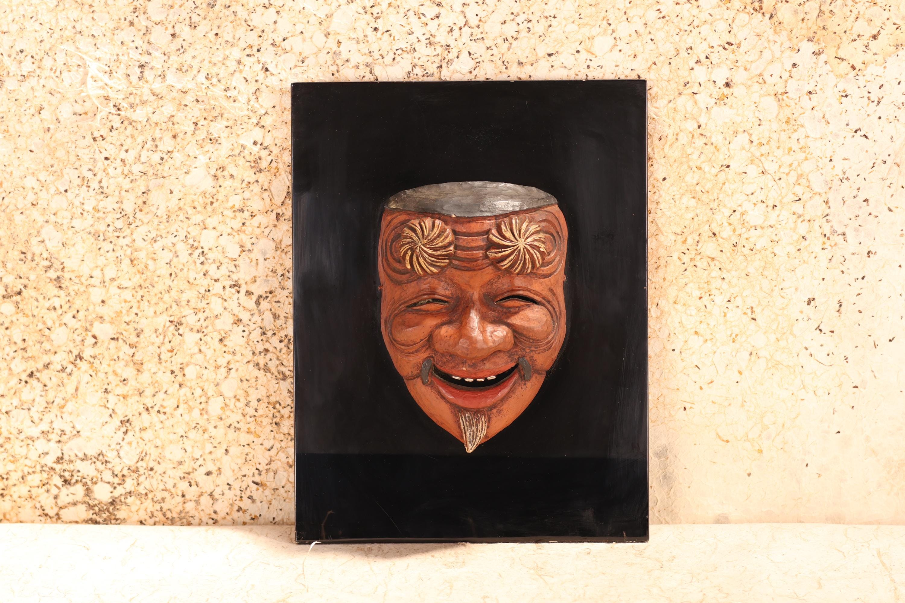 日本製木製能面「翁」（24J-461） - Etsy 日本