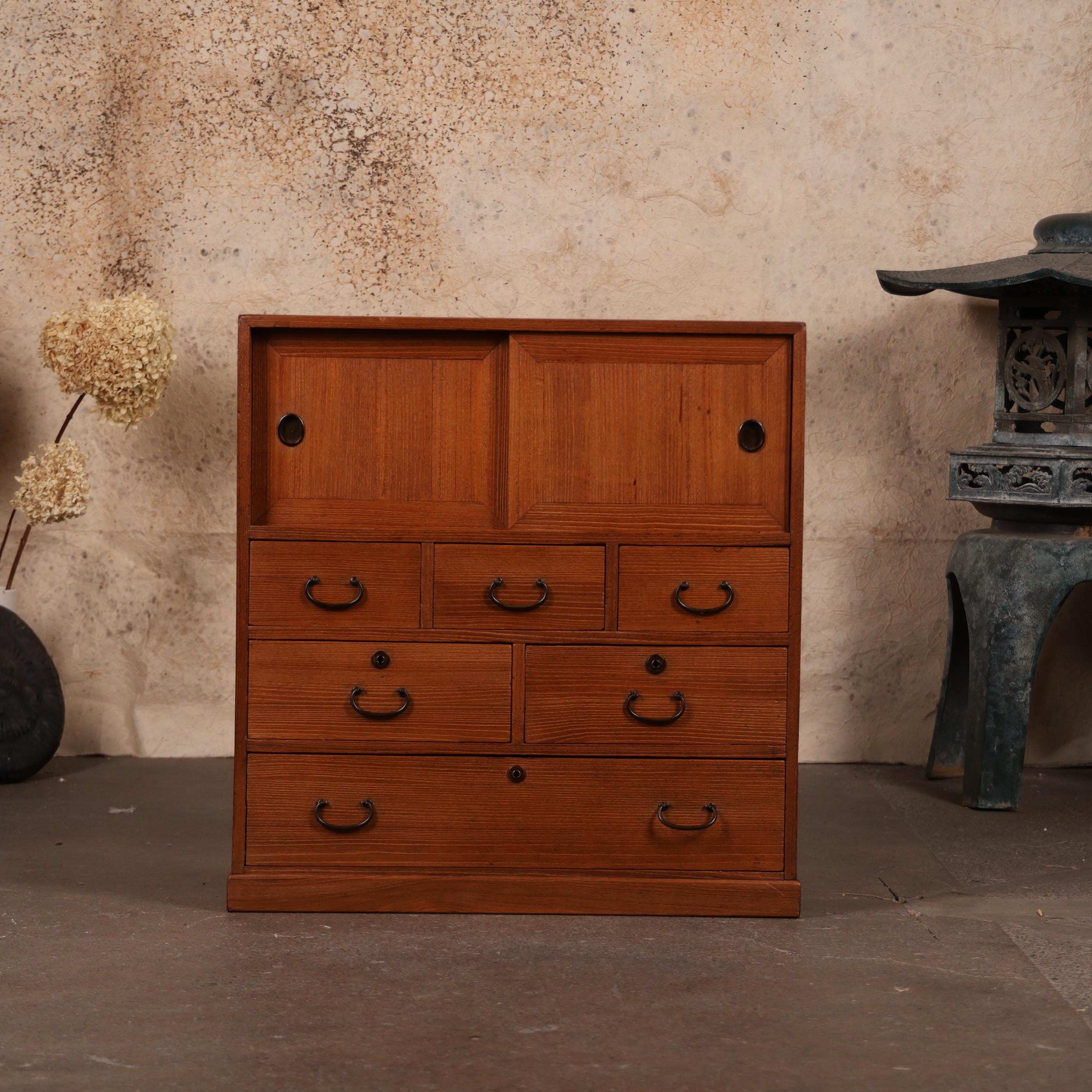 Vintage Japanese Chest Tansu - Etsy