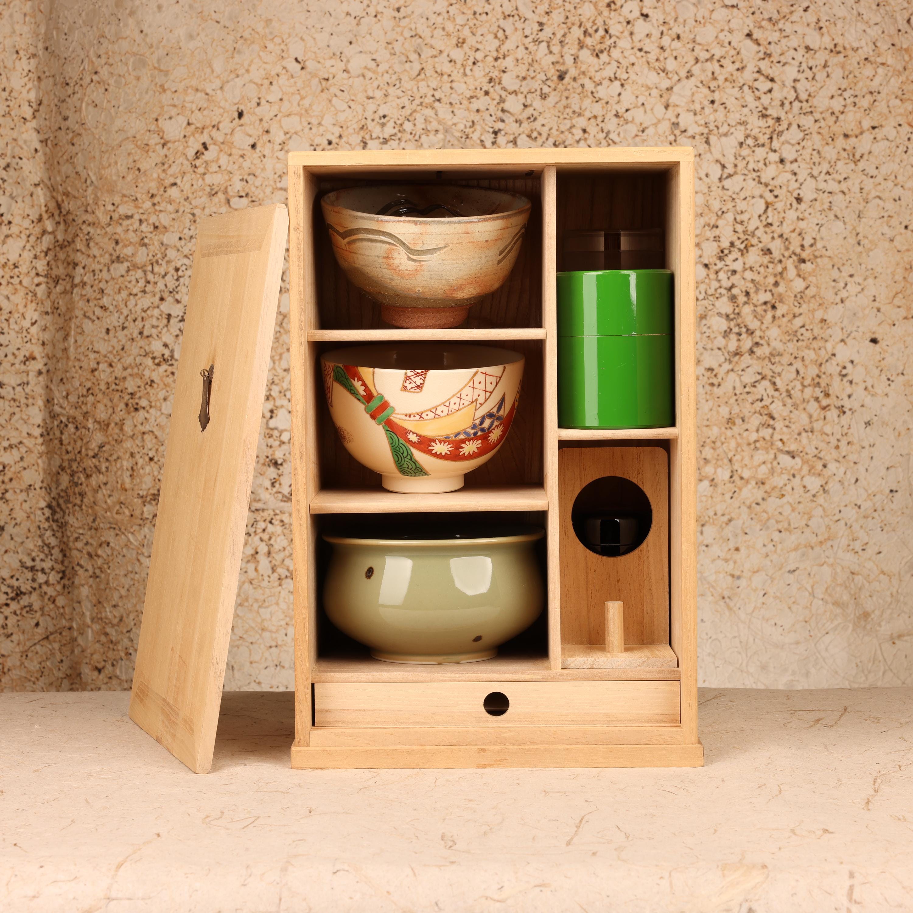 Japanese Tea Cabinet - Etsy