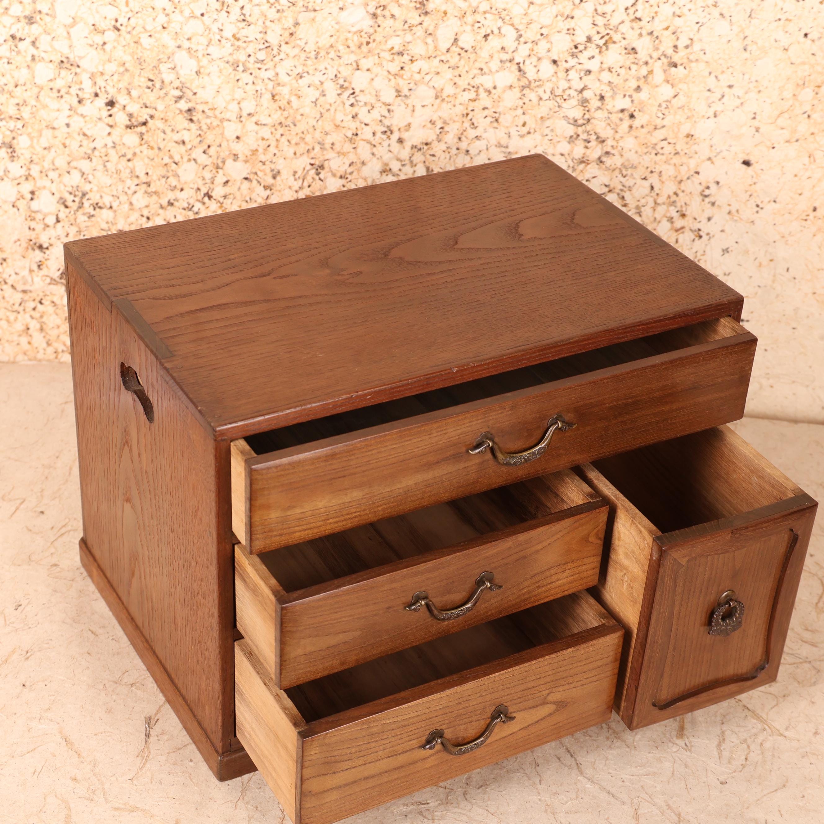 Vintage Japanese Small Hikidashi Drawer, 1946 - 1965 (mid Showa