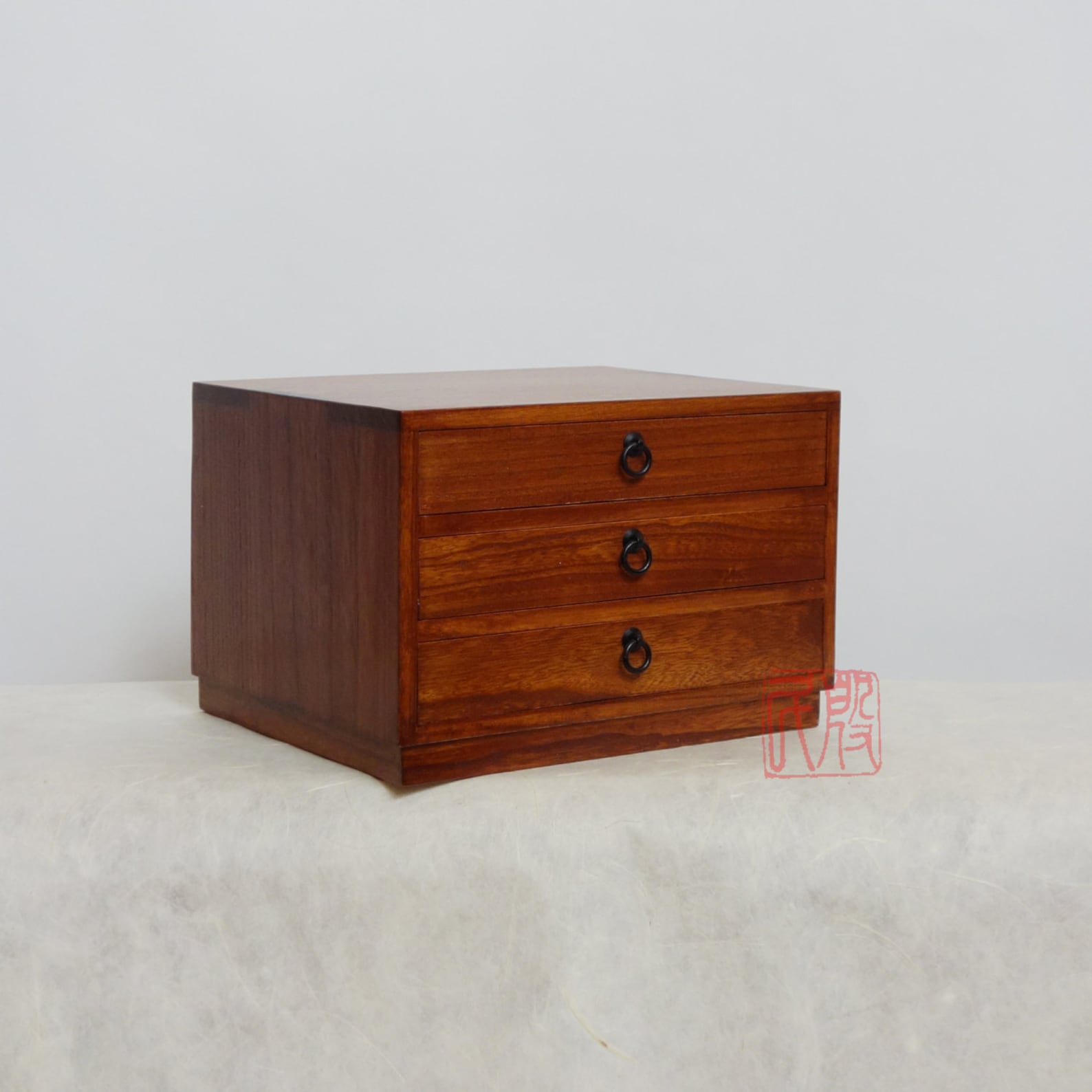 Japanese Style Jewelry Box Hand Made With Solid Kiri Wood. Etsy