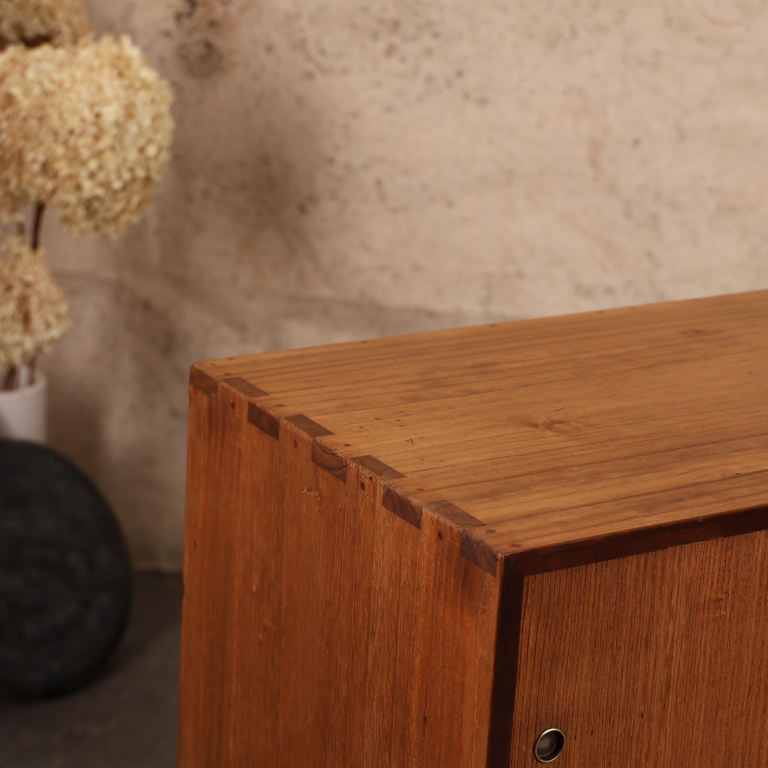 Vintage Japanese Ko Tansu – Small Kiri Wood Chest (SKU: 25S-G404