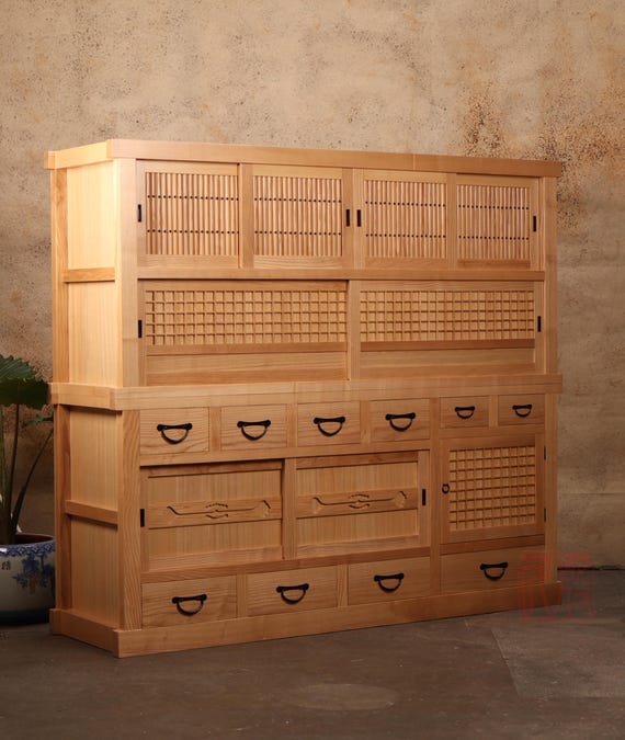Japanese Style Kitchen Chest, Mizuya Dansu, NEW (MT2) - Etsy