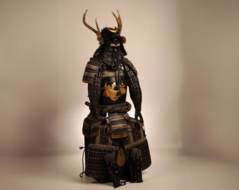 Vintage Japanese Yoroi Samurai Kabuto Armour A Set (23O-229)