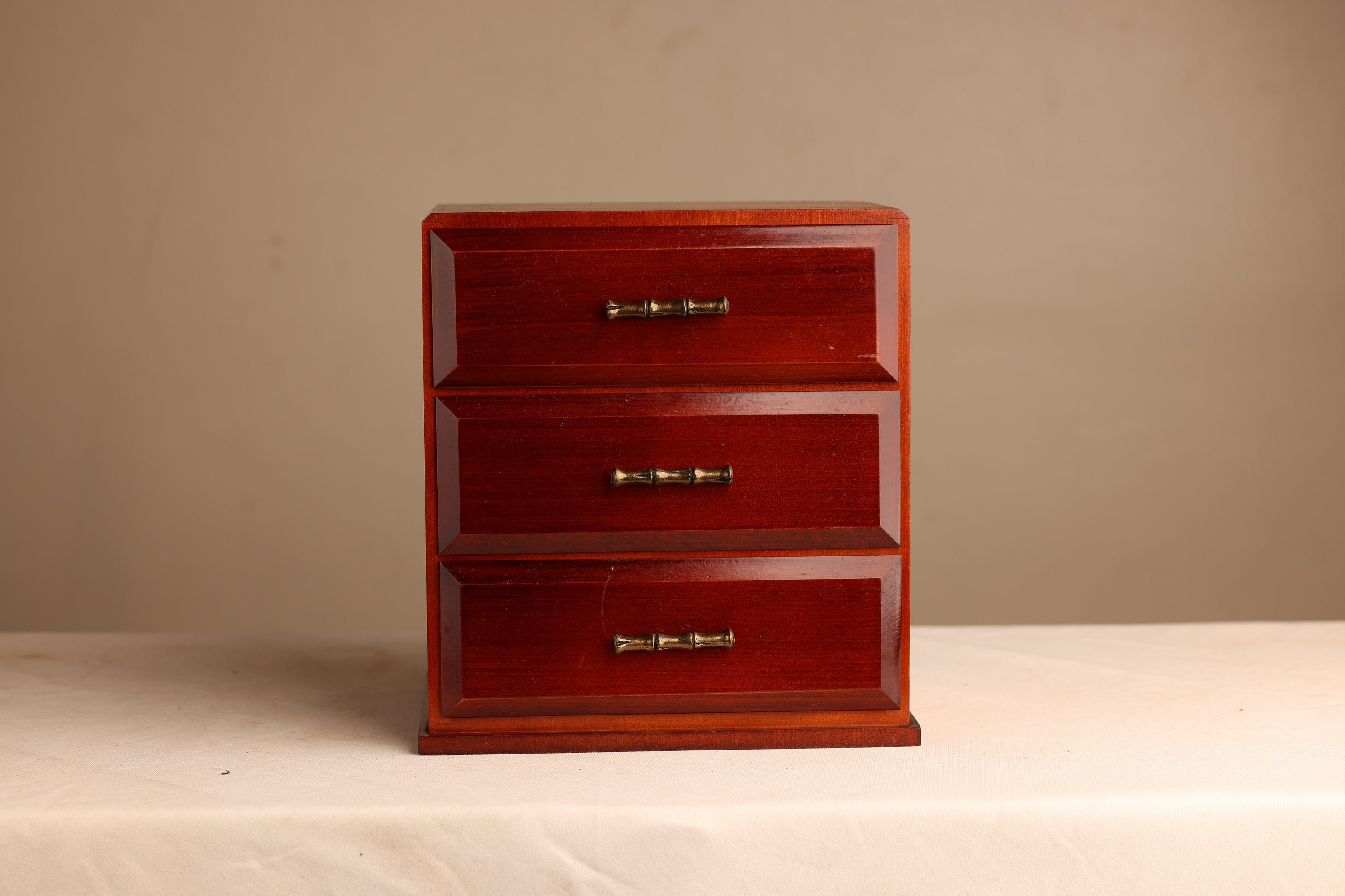 Japanese Wooden Sewing Box Haribako Vtg Tansu Chest 5 Drawers Pin Stan, Online Shop