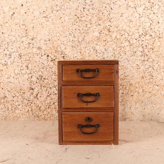 Vintage Japanese Small Drawer - 1940s Showa Era (25D-447)