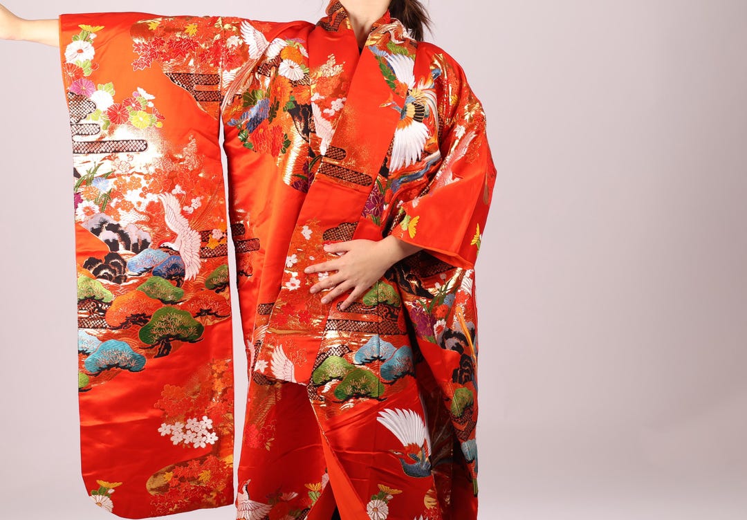 Kimono de casamento japonês (24N-1-4) Portugal