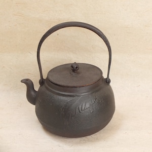 Japanese Tetsubin Iron Kettle (22J-369)