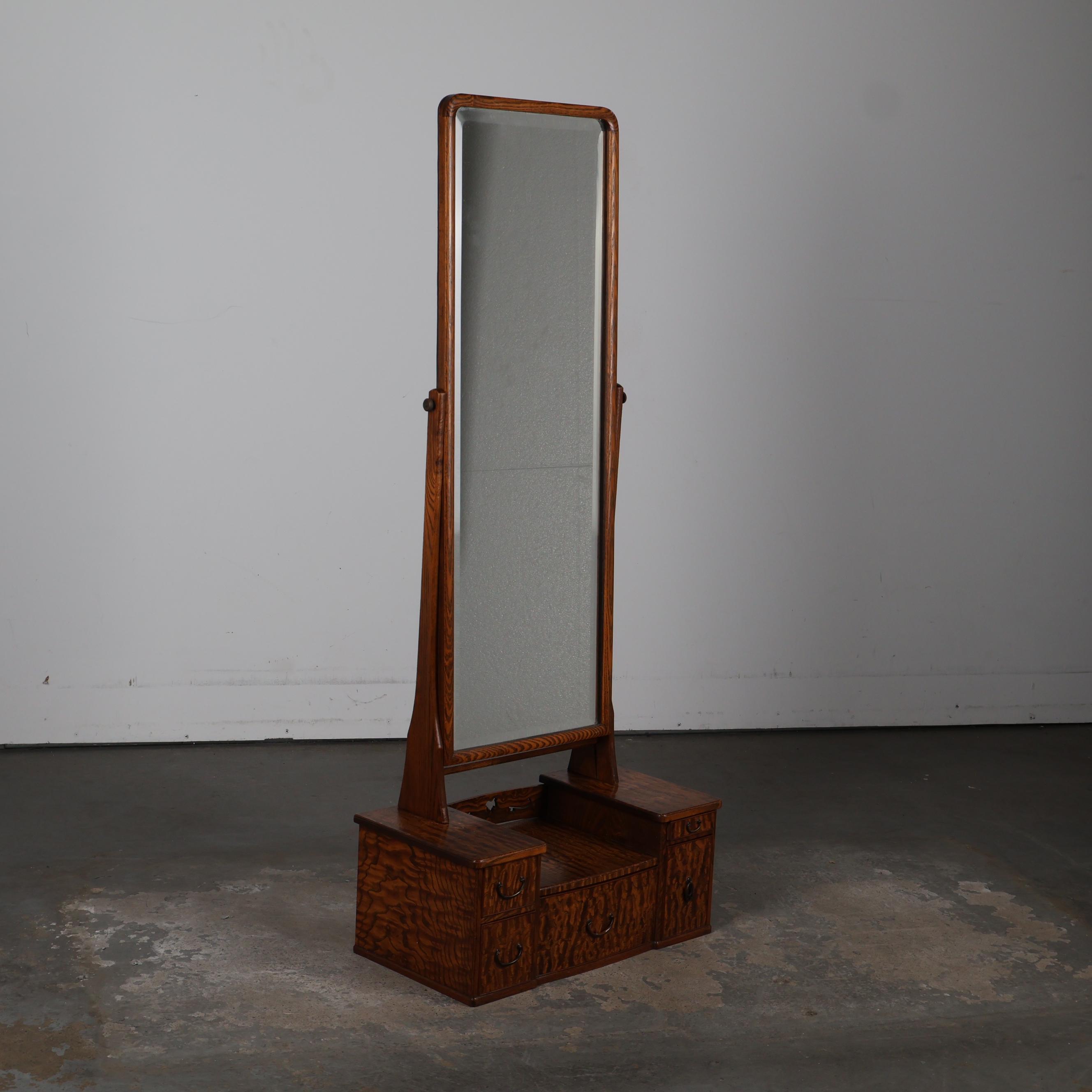 Vintage Japanese Kyodai Dressing Table - 1940s Showa Era (25D-196