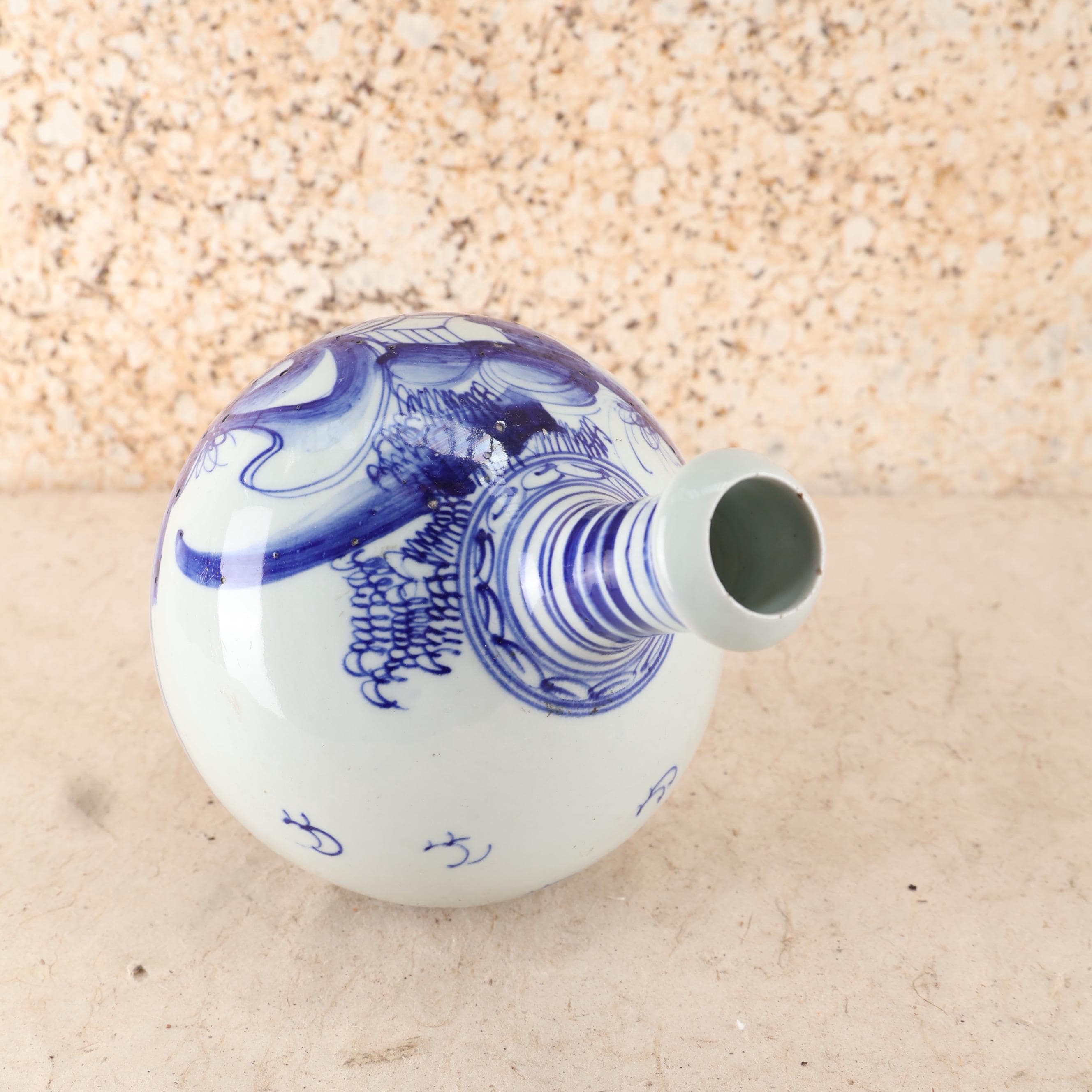 アンティークの日本酒ボトル ― 陶器製、1920年、大正時代（商品番号