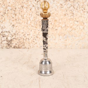 Vintage Japanese Ritual Bell — 1980, Showa Era (SKU: 25M-319-2)