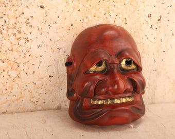 Rare Vintage Extra Large Japanese Hannya Mask (般若) - 65cm Hand