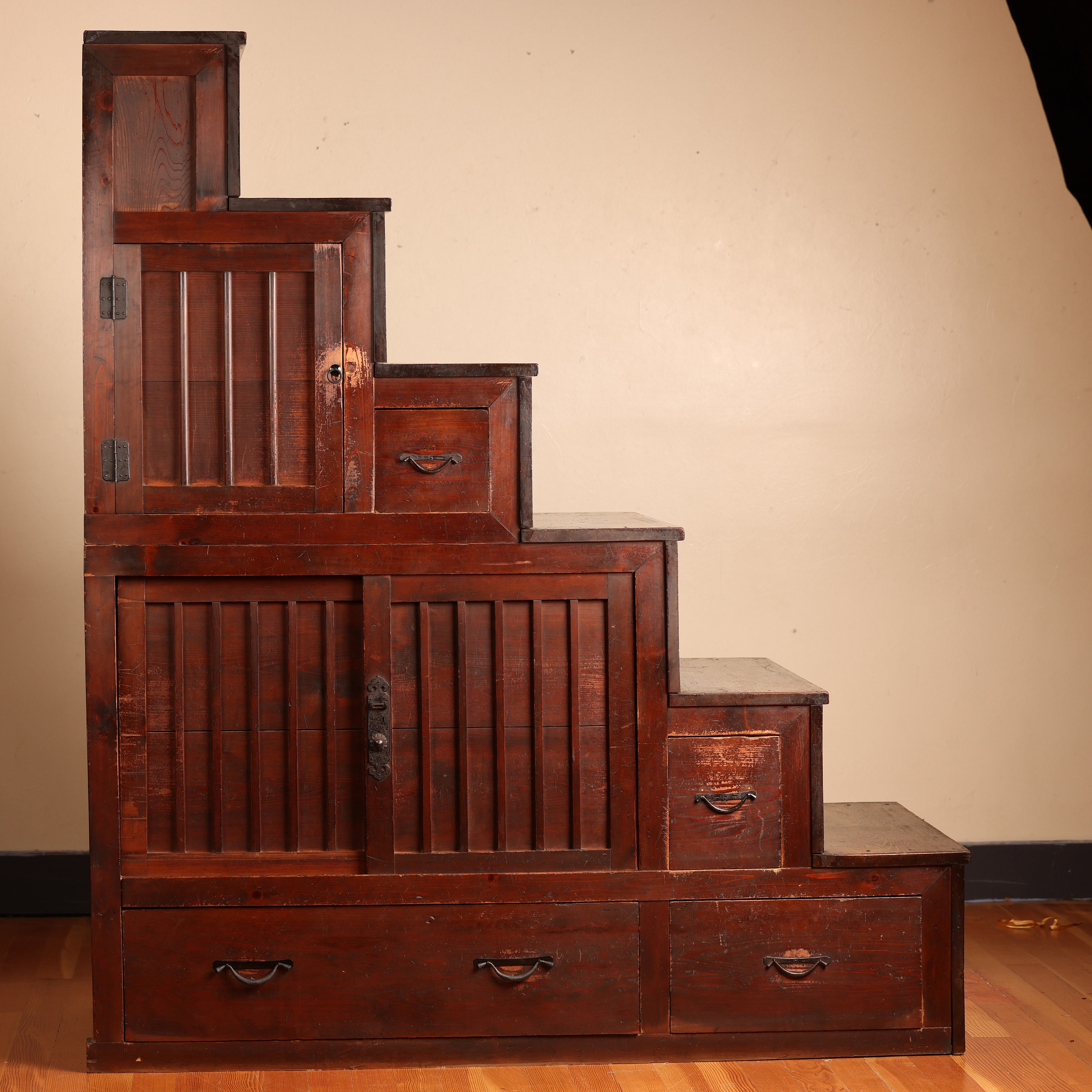 Antique Japanese Kaidan Tansu / Step Tansu 22SH2 Etsy