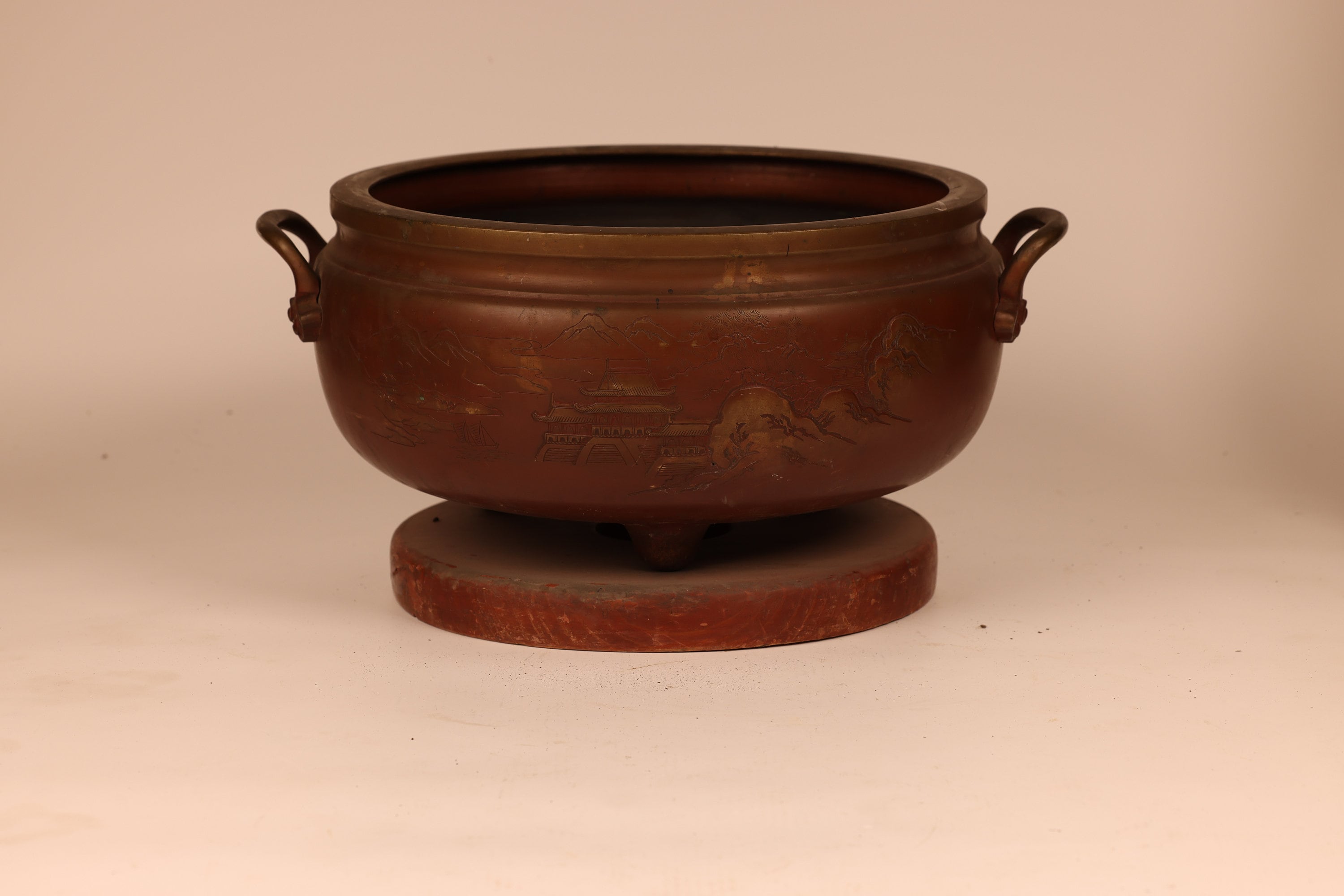 火鉢　アンティーク 火鉢/Hibachi Brazier/火盆 | シシクの生活小物