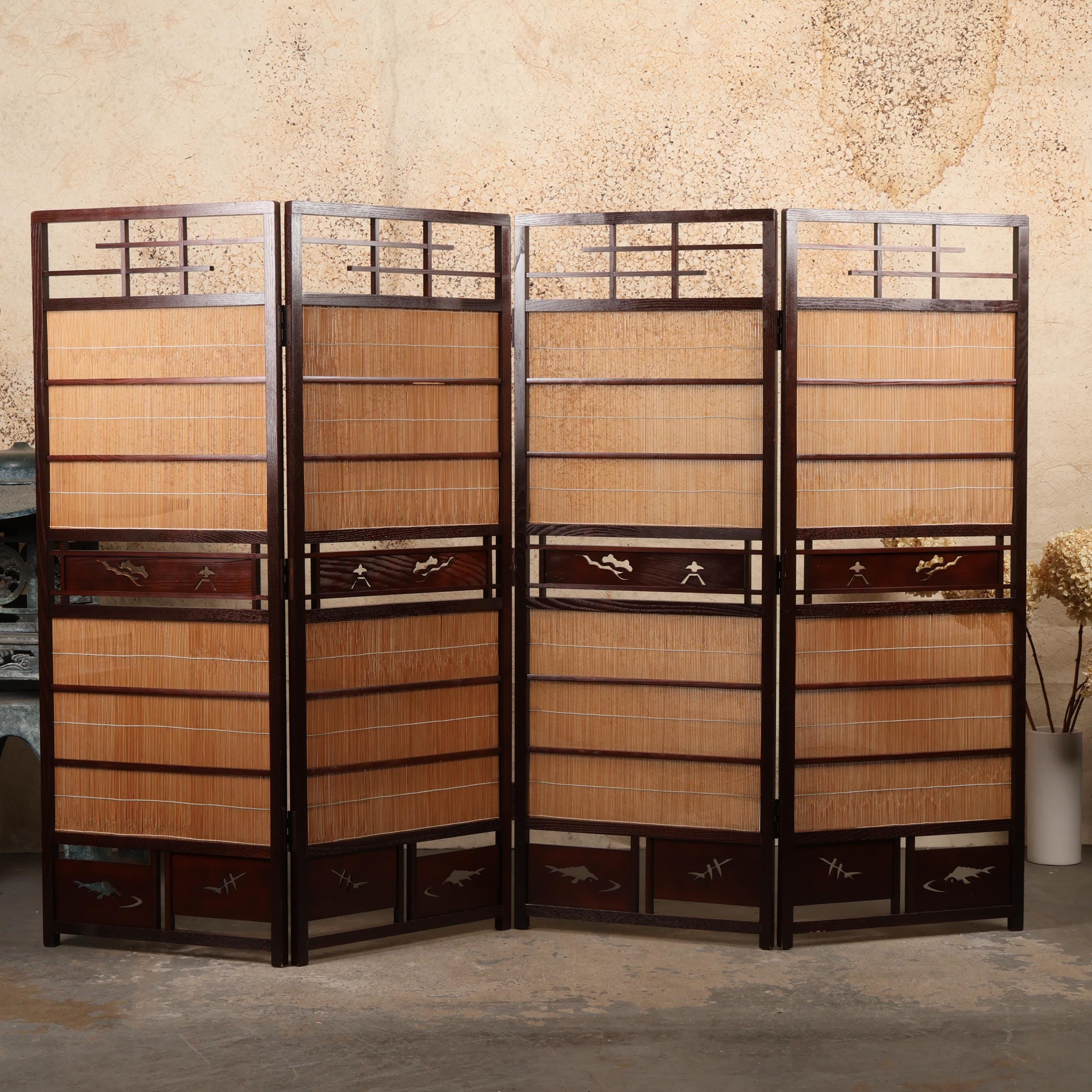 Mini Chinese Folding Screen - Etsy