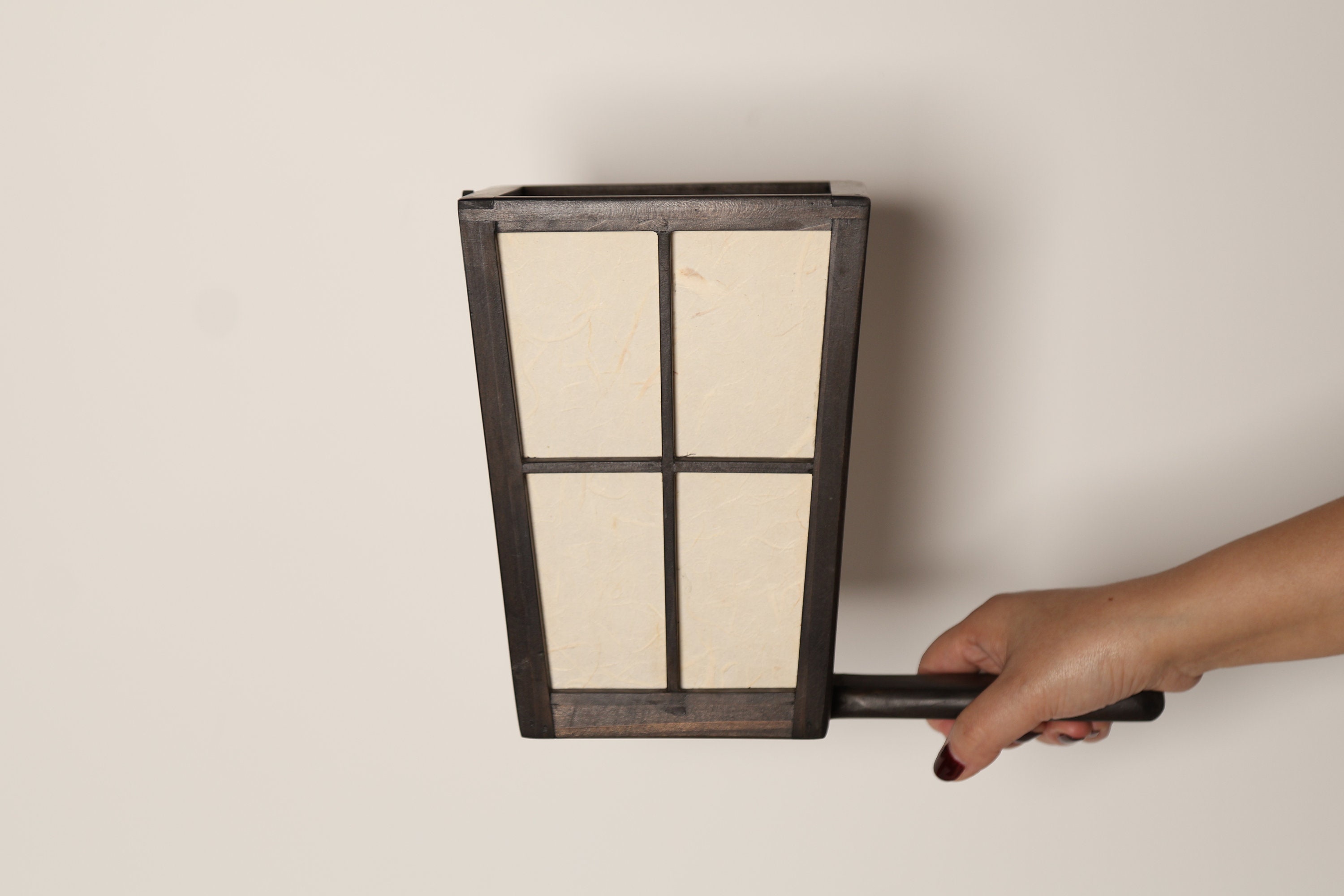 Japanese Style Lantern, Handmade With Solid Wood. (WL7) - Etsy