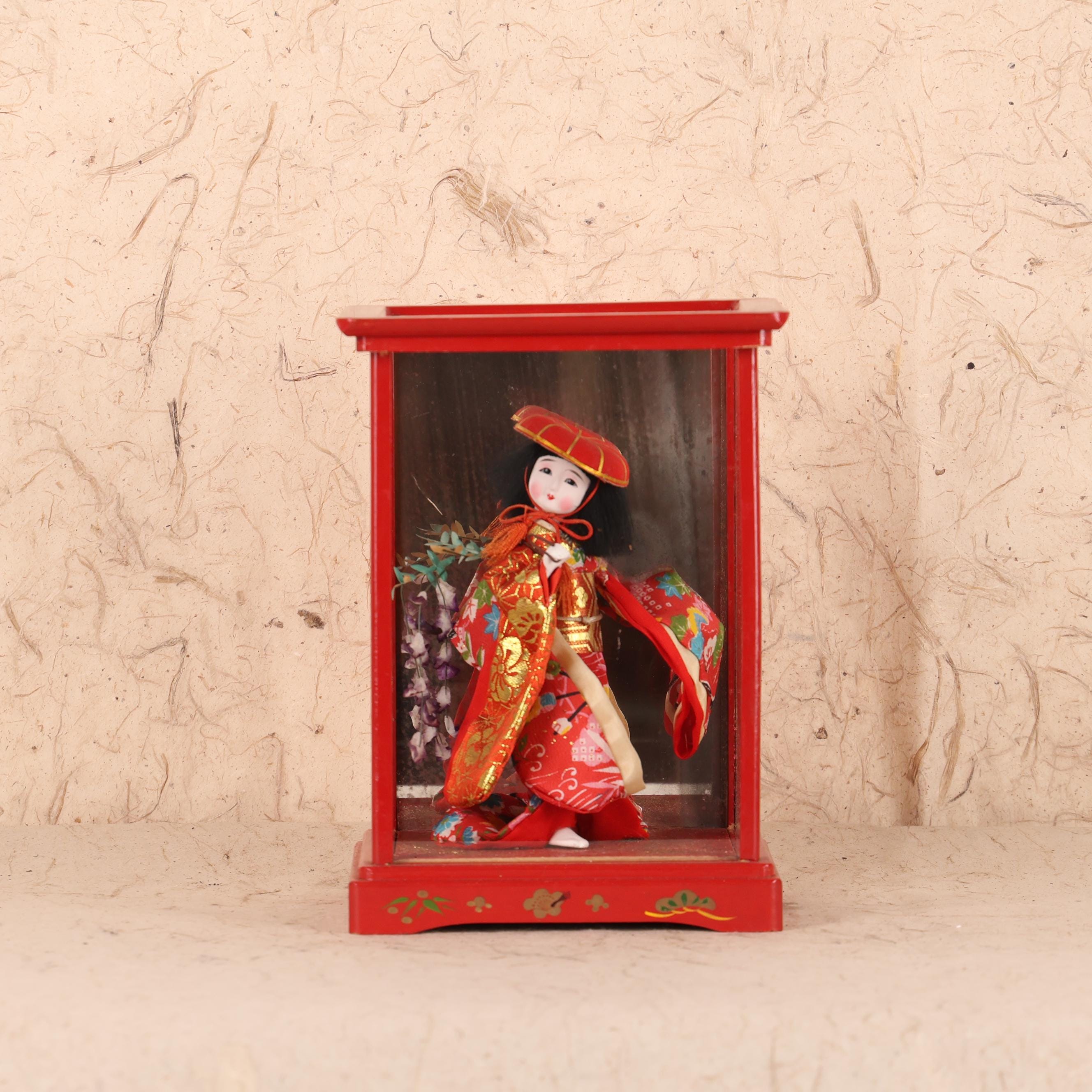 ⭐ 高級感あり｜ガラスケース入り和人形　逸品 Japanese Doll❤️ ⭐ 高級感あり｜ガラスケース入り和人形 逸品 Japanese Doll