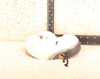 木製お多福・おかめ面 (24J-342-10) - Etsy 日本