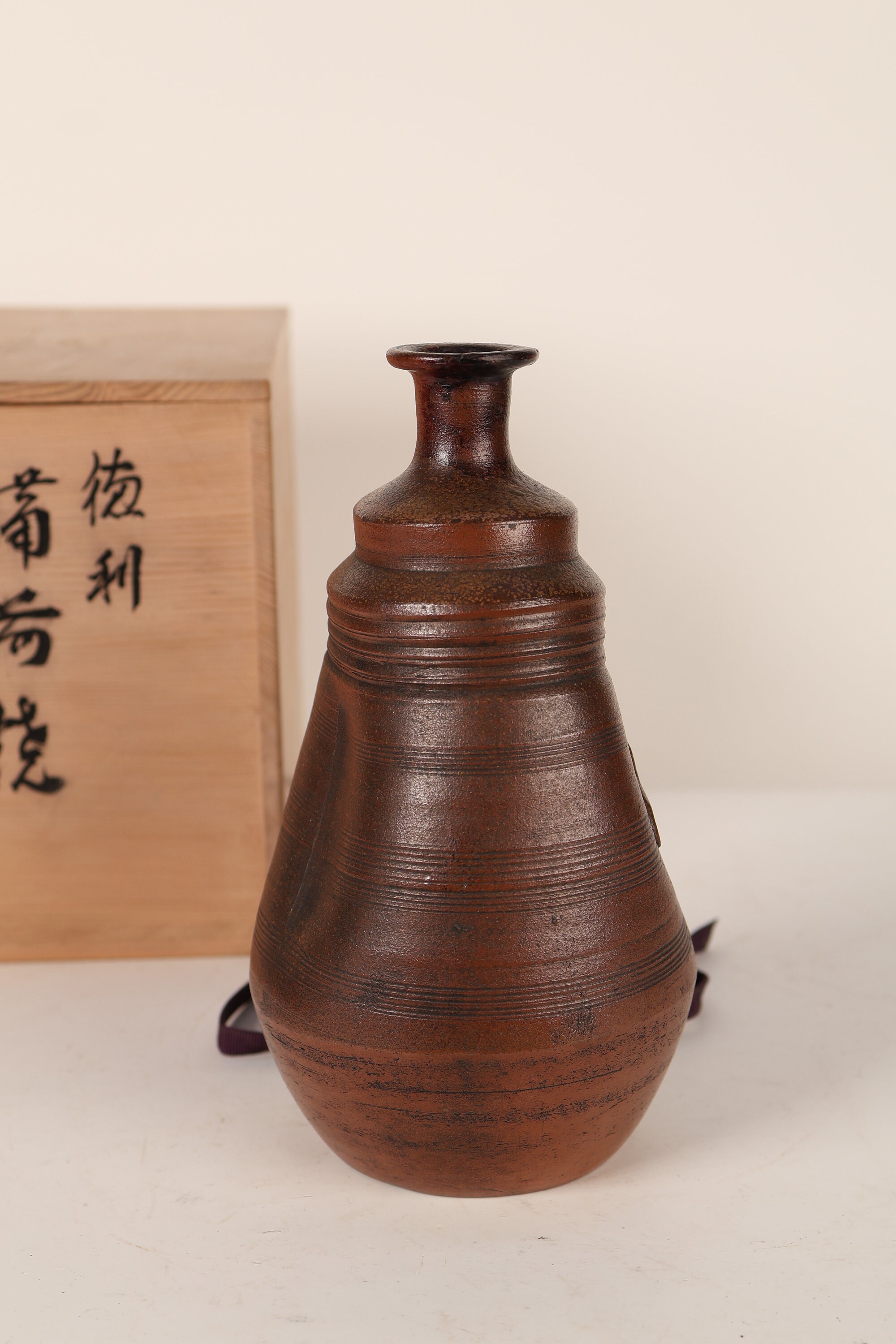 Japanese Ikebana Flower Vase, Bizen () - Etsy