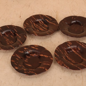 set of five Chataku teacup saucers