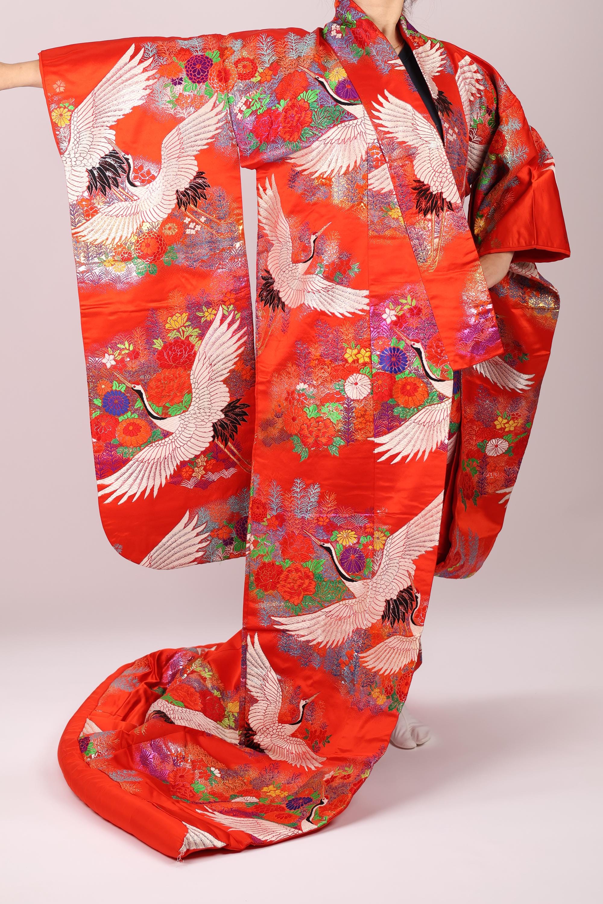 Japanese Wedding Kimono (24N-1-2) - Etsy